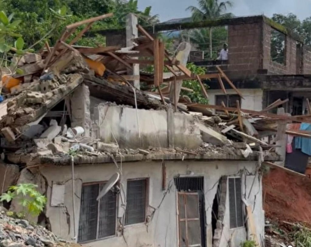 NADMO demolish buildings