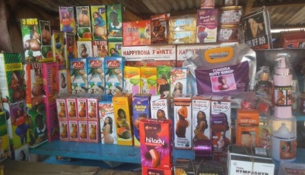 Unregistered cosmetic products