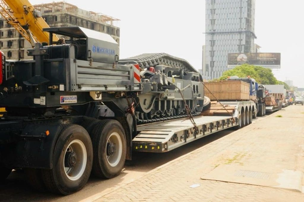Equipment push Damang