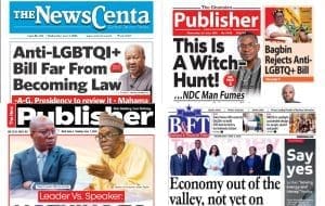Newspapers, Ghana news, Headlines, Tuesday, June 2, 2026