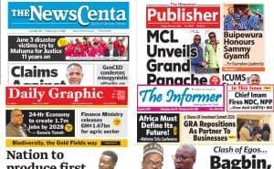 Newspapers, Ghana news, Headlines, Friday, June 5, 2026