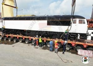 GRDA locomotives wagons Minority 1976–1983 Transport Ministry locomotive Refurbished purchase