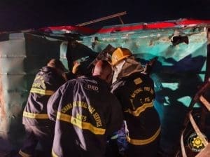 Tragic collision Peki-Tsame