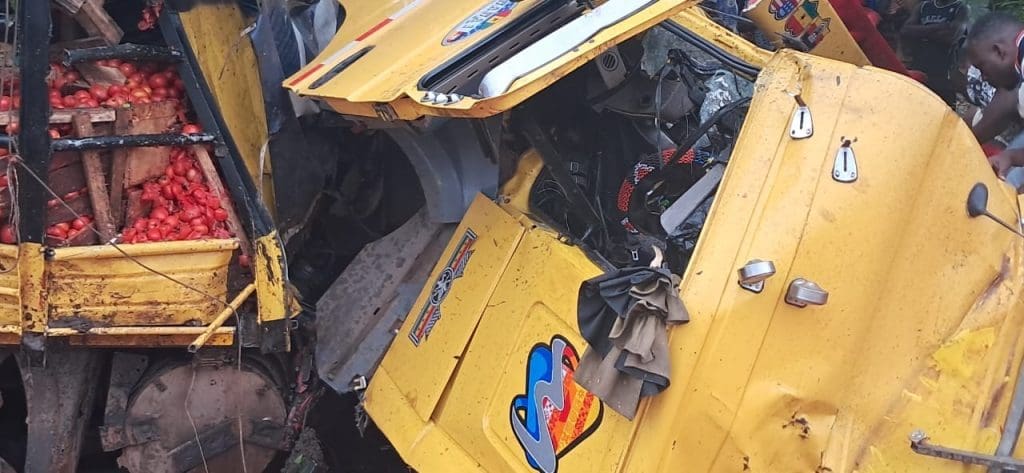 Dead crash Kumasi-Accra