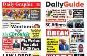 Newspapers, Ghana news, Headlines, Tuesday, July 21, 2026