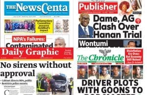 Newspapers, Ghana news, Headlines, Wednesday, July 22, 2026