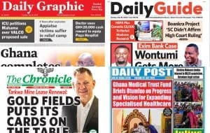 Newspapers, Ghana news, Headlines, Tuesday, July 28, 2026