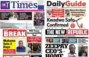 Newspapers, Ghana news, Headlines, Tuesday, July 7, 2026
