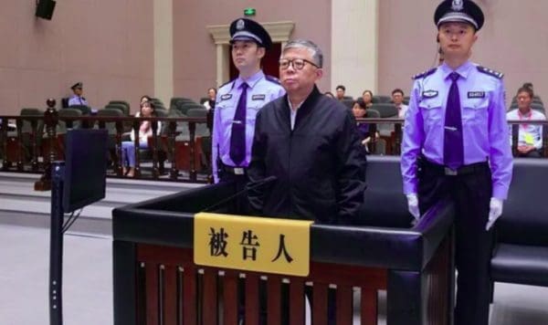 China sentences bribes