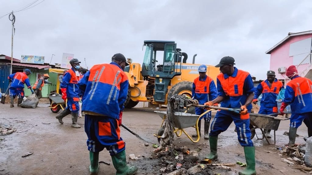 Mahama waste transfer
