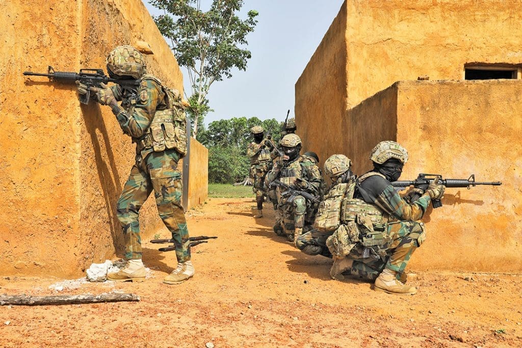 Youth armed Ghana