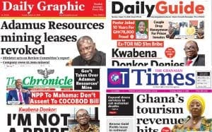 Newspapers, Ghana news, Headlines, Tuesday, August 11, 2026