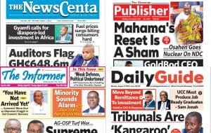 Newspapers, Ghana news, Headlines, Monday, August 3, 2026