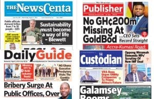 Newspapers, Ghana news, Headlines, Wednesday, August 5, 2026