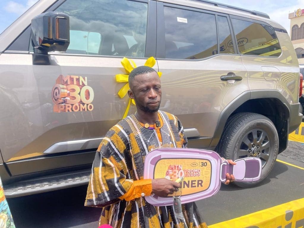 MTN @ 30 promo: 3 customers drive away with Land Cruiser Prados MTN@30 customers Toyota