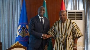 Mahama with IFC MD