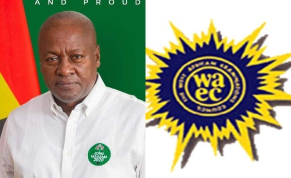 President John Mahama and WAEC