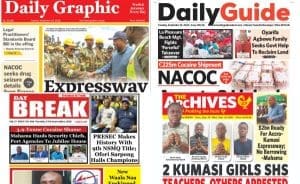 Newspapers, Ghana news, Headlines, Tuesday, September 15, 2026