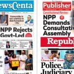 Friday, September 18, 2026, Newspaper Headlines