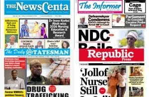Newspapers, Ghana news, Headlines, Friday, September 25, 2026