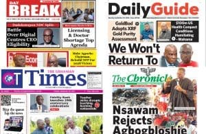 Newspapers, Ghana news, Headlines, Tuesday, September 29, 2026