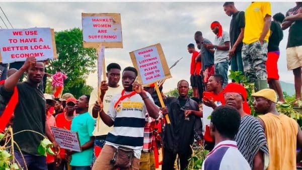 Shai-Osudoku protest 1